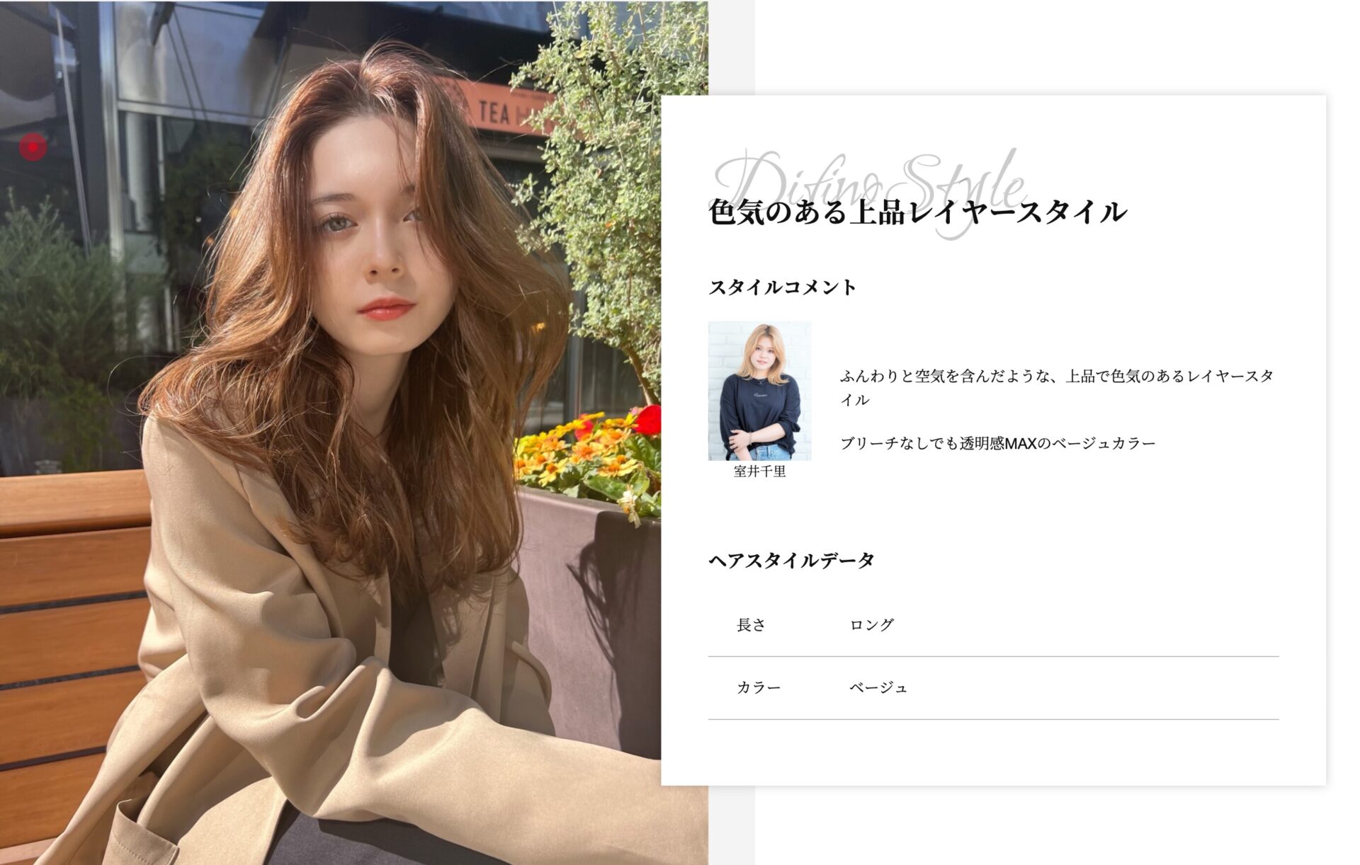 DIFINOショップサイトの画面
