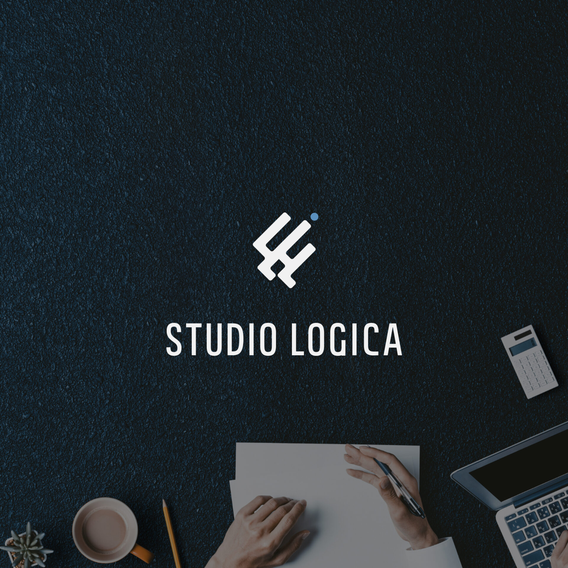 STUDIO LOGICAロゴデザイン制作のメインビジュアル